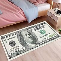 Alfombra Money Flow Billete bajo tus pies 50x160cm